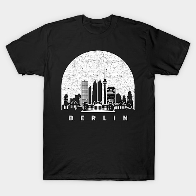 Berlin Germany Skyline T-Shirt by ThyShirtProject - Affiliate